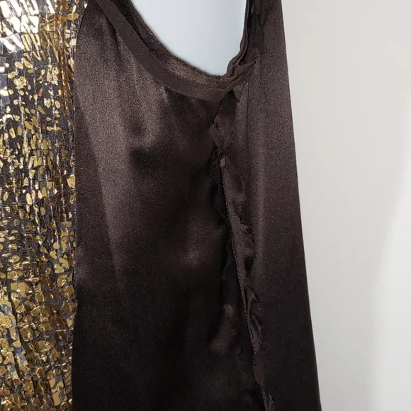 NWT- Magaschoni Silk & Sequin Dress, Size 8, $422 - Picture 6 of 8